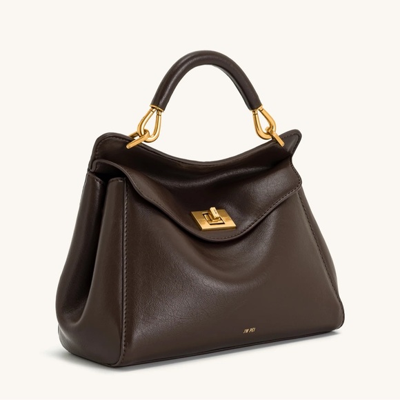 JW PEI Lucia Classic Top Handbag - Dark Brown - Picture 7 of 10